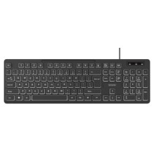 Savio KB-04 klaviatūra su foniniu apšvietimu