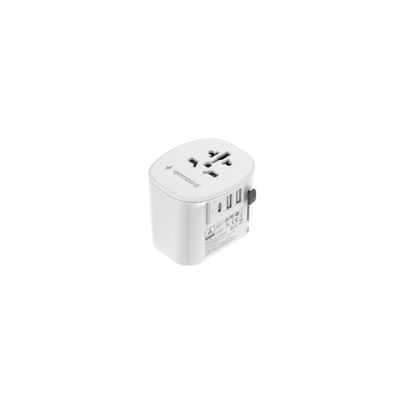 Adapter Gembird Universal Travel Adapter 15W