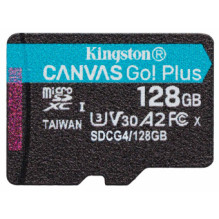 Memory card Kingston Canvas Go Plus G4 MicroSDXC 128GB