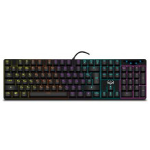 Keyboard SVEN Backlight mechanical USB blue switches, LED, 104k