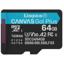 Memory card Kingston Canvas Go Plus G4 MicroSDXC 64GB