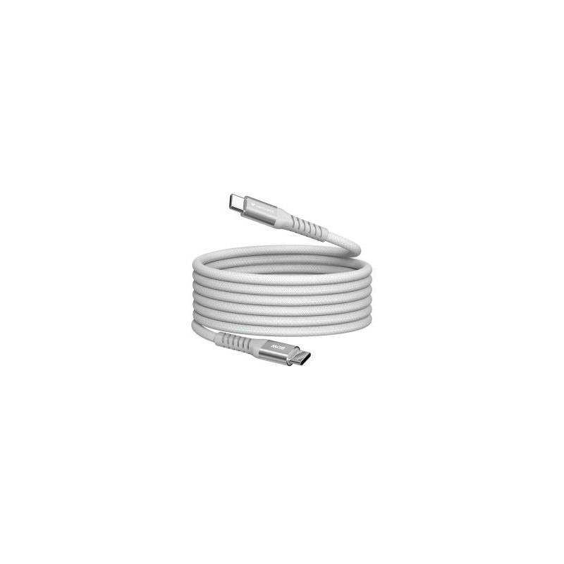 „Verbatim Sync Charge Magnetic Type-C“ laidas, 60 W, 120 cm, pilkas