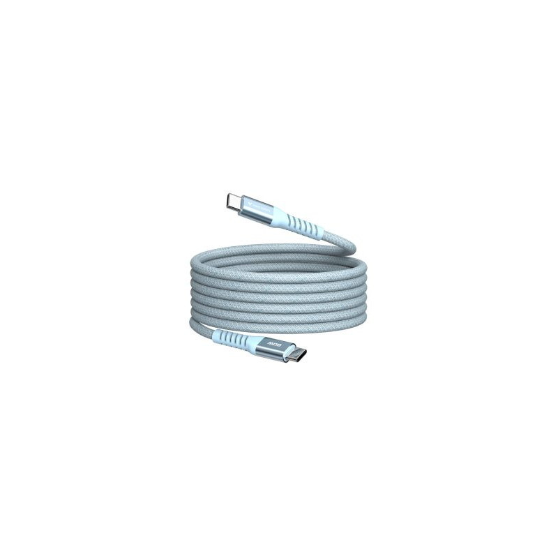 „Verbatim Sync Charge Magnetic Type-C“ laidas, 60 W, 120 cm, mėlynas