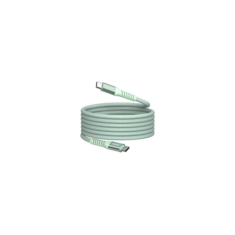 Cable Verbatim Sync Charge Magnetic Type-C 100W 120cm Green