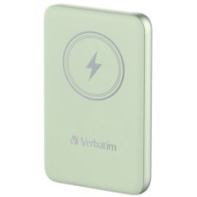 „Verbatim Charge n Go“ 10000 mAh magnetinis belaidis įkrovimas, žalias, 20 W, išorinė baterija