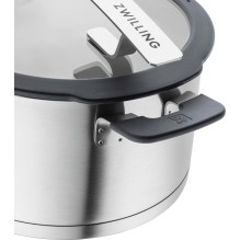 ZWILLING SIMPLIFY 66870-005-0 Pots set Stainless steel 5 pcs. Silver Black ZWILLING SIMPLIFY 66870-005-0 Pots set Stainless steel 5 pcs. Silver Black