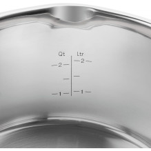 ZWILLING SIMPLIFY 66870-005-0 Pots set Stainless steel 5 pcs. Silver Black ZWILLING SIMPLIFY 66870-005-0 Pots set Stainless steel 5 pcs. Silver Black