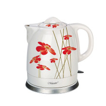 Feel-Maestro MR-066-RED FLOWERS elektrinis virdulys 1,5 l 1200 W raudona, balta Feel-Maestro MR-066-RED FLOWERS elektrinis virdulys 1,5 l 1200 W raudona, balta