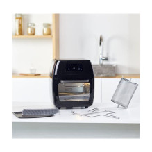 Oro gruzdintuvė su orkaite Black+Decker BXAFO1200E (1700W) Oro gruzdintuvė su orkaite Black+Decker BXAFO1200E (1700W)