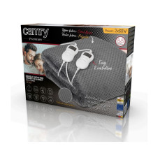 Camry CR 7417 elektrinė antklodė 2x 60 W pilka