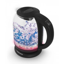 Esperanza EKK027 elektrinis virdulys 1,7 l 2200 W juodas, permatomas