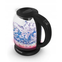 Esperanza EKK027 electric kettle 1.7 L 2200 W Black, Transparent