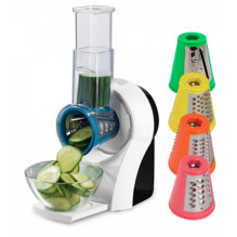 Esperanza EKM026 electric grater / spiralizer Plastic Multicolour Esperanza EKM026 electric grater / spiralizer Plastic Multicolour