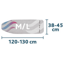 Lyginimo lentos užvalkalas Vileda Total Reflect