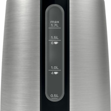 Bosch TWK3P420 elektrinis virdulys 1,7 l 2400 W juodas, nerūdijantis plienas