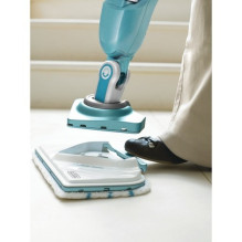 „Black Decker BHSM1610DSM“ nešiojamas garinis valytuvas, 0,5 l, 1600 W, vandens spalvos, balta „Black Decker BHSM1610DSM“ nešiojamas garinis valytuvas, 0,5 l, 1600 W, vandens spalvos, balta