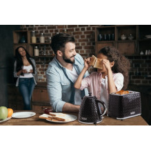 ELDOM NELA kettle, 1.7 l capacity, 2000 W power, black ELDOM NELA kettle, 1.7 l capacity, 2000 W power, black