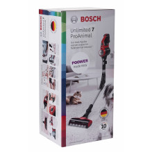 Bosch BBS711ANM stick vacuum / electric broom Bagless 0.3 L Black, Red, Stainless steel