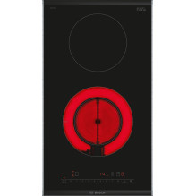 Bosch Serie 6 PKF375FP2E kaitlentė Juoda Įmontuojama 30 cm Keramika 2 zona(-os)