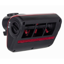 Bosch BBS711ANM lazdinė dulkių siurblio / elektrinės šluotos be maišelio, 0,3 l, juoda, raudona, nerūdijančio plieno