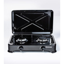 Countertop Hob Gas Ravanson K-02TB black 2 zone(s)