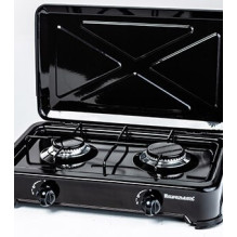 Countertop Hob Gas Ravanson K-02TB black 2 zone(s)