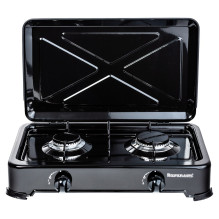 Countertop Hob Gas Ravanson K-02TB black 2 zone(s)
