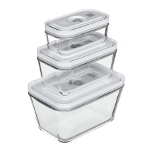 Set of 3 Glass Containers...