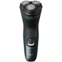 „Philips X3052/00“ vyriškas skustuvas, rotacinis skustuvas, juodas, žalias