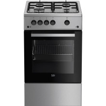 Beko FSG52020FX viryklė Laisvai pastatoma dujinė viryklė Nerūdijantis plienas