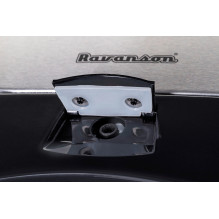 Toaster Ravanson OP-7050 Black, Silver 1200 W