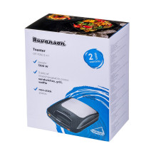 Toaster Ravanson OP-7050 Black, Silver 1200 W