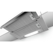 Bosch Serie 4 DFT63AC50 gartraukis pusiau įmontuojamas (ištraukiamas) sidabrinis 360 m³/h