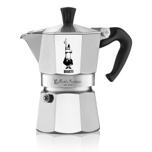 Bialetti Moka Express Moka pot 0.2 L Aluminium, Black