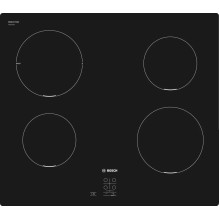 „Bosch Serie 2 PUG611AA5E“ kaitlentė, juoda, ant stalviršio, 60 cm, indukcinė kaitlentė su zonomis, 4 zonos