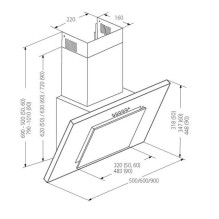 Akpo WK-4 Nero Line Eco 50 sieninis, baltas
