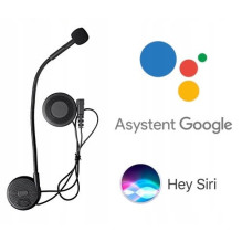 Ausinės FREEDCONN L1M motociklo domofonas, juodos