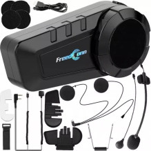 FREEDCONN KY-PRO SINGLE motorcycle intercom Black FREEDCONN KY-PRO SINGLE motorcycle intercom Black