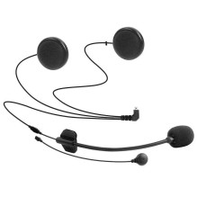 FREEDCONN T-MAX S V4 PRO SINGLE motociklo domofonas, juodas FREEDCONN T-MAX S V4 PRO SINGLE motociklo domofonas, juodas