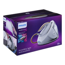 „Philips 7000“ serijos PSG7040/10 garų lygintuvas, 2100 W, 1,8 l, „SteamGlide Elite“ padas, auksinė, balta