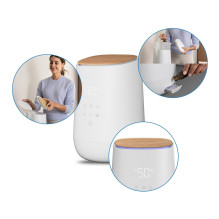 Medisana AH 680 ultragarsinis drėkintuvas, 2,6 l, baltas, medinis, 24 W