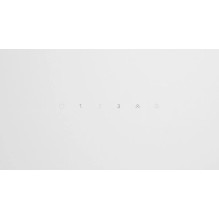 Bosch Serie 6 DWK65DK20 cooker hood Wall-mounted White 430 m3 / h A