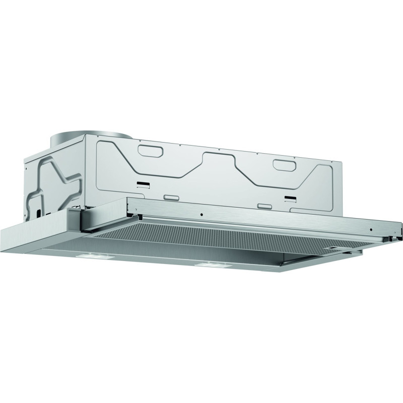 Bosch Serie 2 DFL063W56 cooker hood Semi built-in (pull out) Metallic 328 m³ / h
