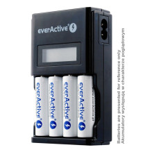 Įkroviklis „everActive NC-450 Black Edition“