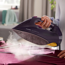 Philips 7000 series DST7061 / 30 iron Steam iron SteamGlide Elite soleplate 3000 W Purple