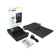 XTAR VC4 buitinė baterija USB XTAR VC4 buitinė baterija USB