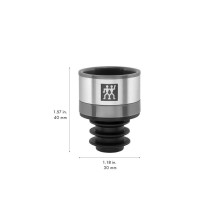 ZWILLING „Fresh Save“ vyno konservavimo pompa, 3 cm, plastikas, silikonas, nerūdijantis plienas ZWILLING „Fresh Save“ vyno konservavimo pompa, 3 cm, plastikas, silikonas, nerūdijantis plienas