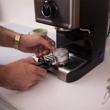 Espreso kavos virimo aparatas Black+Decker BXCO1200E (1200W) Espreso kavos virimo aparatas Black+Decker BXCO1200E (1200W)