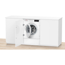 Bosch Serie 6 WIW24342EU skalbimo mašina, pakraunama per priekį, 8 kg, 1200 aps./min., C, balta