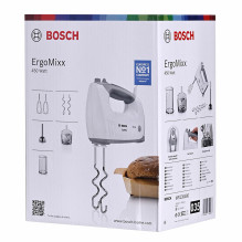 Bosch MFQ36480 maišytuvas Rankinis maišytuvas 450 W Pilka, Balta Bosch MFQ36480 maišytuvas Rankinis maišytuvas 450 W Pilka, Balta